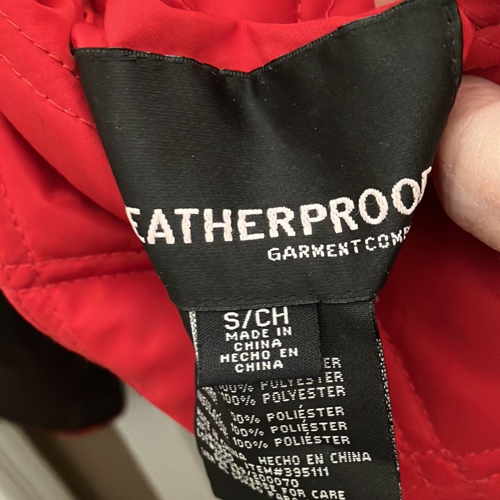 FINAL MARKDOWN Weatherproof reversible jacket small - Picture 5 of 5